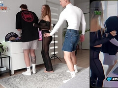 Grosse titten, Blondine, Betrug, Gehörnter ehemann, Handjob, Party, Zierlich, Reiten