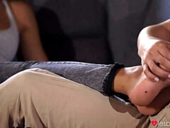 69, 茶髪の, ヨーロピアン, キス, レズビアン, アウトドア, ガリガリ, オッパイの