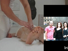 Enthousiasteling, Bruinharig, Gek, Tsjechisch, Ondergoed, Masseren, Klein, Tieten likken