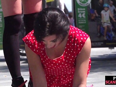 美女, 緊縛, ボンデージ, フェムドム, フェティッシュ, 陵辱, 裸, アウトドア