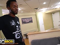 Grosse bite, Noire, Queue, Interracial, Fille latino, Mexicainne, Monstre, Lécher le sphincter