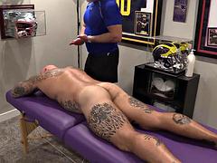 Jason Collins Hunk Massage
