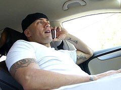 mischievous man plumbs a cute babe Serena Marcus on the couch after licking her pussy