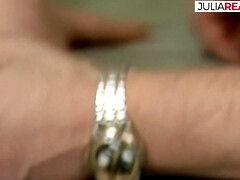 Cul, Blonde, Gode, Allemand, Chatte, Rétro, Jouets, Mouillée