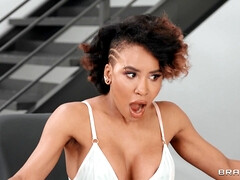 Schwarz, Braunhaarige, Schwarz, Lesbisch, Lecken, Muschi, Rock