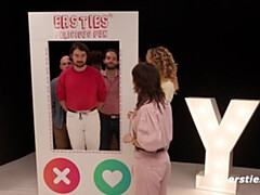 素人, ブロンド, バック, ゲーム, ドイツ人, Hd, キス, 乳首