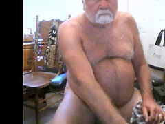 grandfather cum on web cam