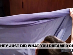 18, Hd, レズビアン, オマンコ, ロシア人, ティーン, 三人, おもちゃ