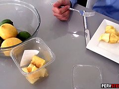 デカ尻, ブロンド, フェラチオ, エロ熟女, オナニー, 熟年, 淫乱熟女, 母