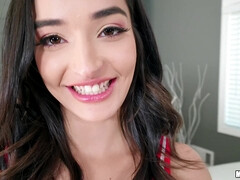 Américain, Cul, Brunette brune, En levrette, Naturelle, Seins naturels, Tatouage, Nénés