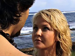 Playa, Tetas grandes, Celebridad, Sexo soft