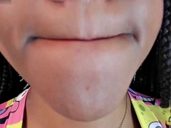 Schwarz, Braunhaarige, Schwarz, Fetisch, Latina, Piercing, Solo