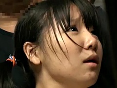 Asiatisch, Fingern, Japanische massage, Öffentlich, Spielzeuge