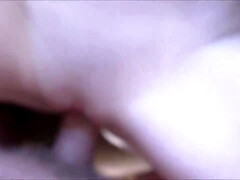 Marry is opening up her gams broad open and getting her daily dosage of tough plow
