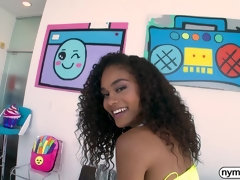 Zwart, Pijpbeurt, Hondjeshouding, Zwart, Handbeurt, Interraciaal, Strippen, Tiener