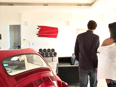 デカパイ, フェラチオ, 茶髪の, フェティッシュ, 手コキする, 下着, オナニー, ハメ撮り