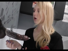 黒人, ブロンド, チン, 黒人, フェティッシュ, 異人種間, 小柄, ソフトコア