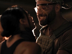 Lamer culo, Chica, Verga grande, Tetona, Besar, Al aire libre, Chorro, Uniforme