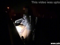 Girlfriend Gets Roughly Fucked by Boyfriend on Police Cam