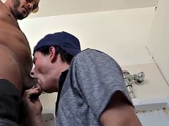 Spermaladung, Schwarz, Hardcore, Interrassisch, Polizei, Öffentlich, Ablutschen, Jungendliche (18+)