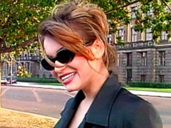 Blondine, Blasen, Frau frau mann, Handjob, Milf, Rasiert, Flotter dreier, Vintage