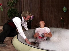 Watch blooming Angelina Crow and Paul Chaplin's xxx