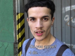 LatinLeche - Boy Convinced to Suck Dick on Film