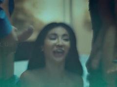 Gros seins, Sucer une bite, Partouze, Groupe, Hard, Interracial, Mère que j'aimerais baiser, Rousse roux