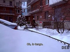 Blonde, Argent, Pov, Réalité, Rugueux, Russe, Fils, Adolescente