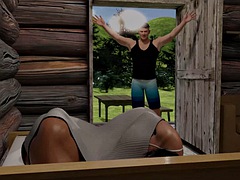 3 dimensionaal, Enthousiasteling, Grote mammen, Man die toekijkt, Rijpe lesbienne, Moeder die ik wil neuken, Slet, Tieten likken