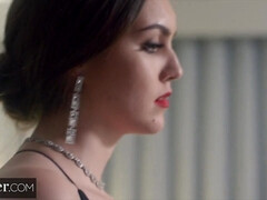 Bondage domination sadisme masochisme, Sucer une bite, Bondage, Brunette brune, Gorge profonde, Chevaucher, Rugueux, Fessée