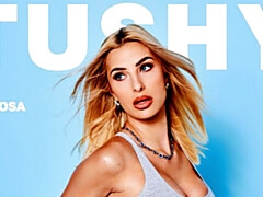 18, デカ尻, デカパイ, ブロンド, フェラチオ, バック, ガリガリ, オッパイの