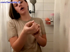 Blond, Lul, Vrouw, Fetisj, Handbeurt, Alleen, Speelgoed, Vrouw