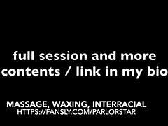 Thai Girl's Hot Wax and Double Handjob Massage