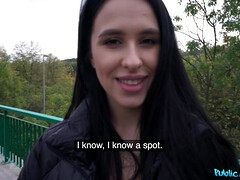 Grosser schwanz, Vollbusig, Tschechisch, Im freien, Pov, Öffentlich, Tätowierung, Titten