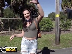 Grosser arsch, Grosse titten, Bus, Kompilation, Hardcore, Latina, Im freien, Öffentlich