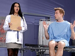 ぽっちゃり, デカ尻, デカパイ, 医者, バック, 下着, 淫乱熟女, ストッキング