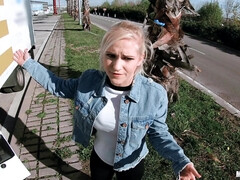 Chica, Mamada, Desnudo, Pov, Público, Coño, Adolescente, Tetas