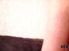 DEBT4k. Jobless lassie should rail mature mans trunk for fresh credit (Eva Abel)