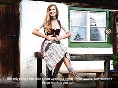 Belleza, Culo grande, Tetas grandes, Rubia, Hembra, Pezones, Al aire libre, Solo