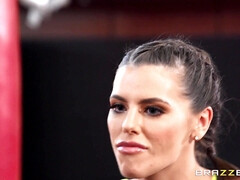 In den arsch, Arsch, Braunhaarige, Sporthalle, Hardcore