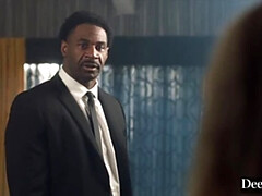 デカチン, ブロンド, フェラチオ, ボンデージ, バック, 異人種間, オナニー, 馬乗り