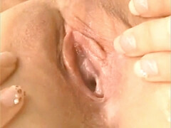 Tetas grandes, Penetracion con puños, Japonés, Masturbación, Coño, Solo, Apretado, Tetas