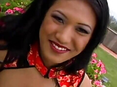 18 años, Anal, Asiático, Tetas grandes, Mamada, Morena, Estilo perrito, Adolescente