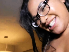 Enthousiasteling, Mooie dikke vrouwen, Pijpbeurt, Zwart, Hd, Interraciaal, Gezichtspunt, Tiener