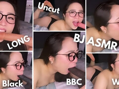 Leie, Asiatisch, Grosser arsch, Blasen, Fetisch, Hd, Solo, Spielzeuge