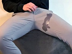 Grote lul, Sperma shot, Homo, Masturbatie, Slipje, Alleen, Tiener