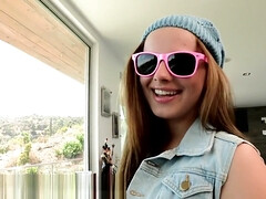 美人, フェラチオ, 巨乳な, 古典, カワイイ, チン, ハードコア, 乳首