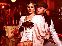 Passionate sex in the doggy style with a hot girlfriend Violet Starr