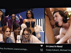 Gros seins, Bikini, Sucer une bite, Attrapée, Fétiche, Doigter, De plein air, Nénés